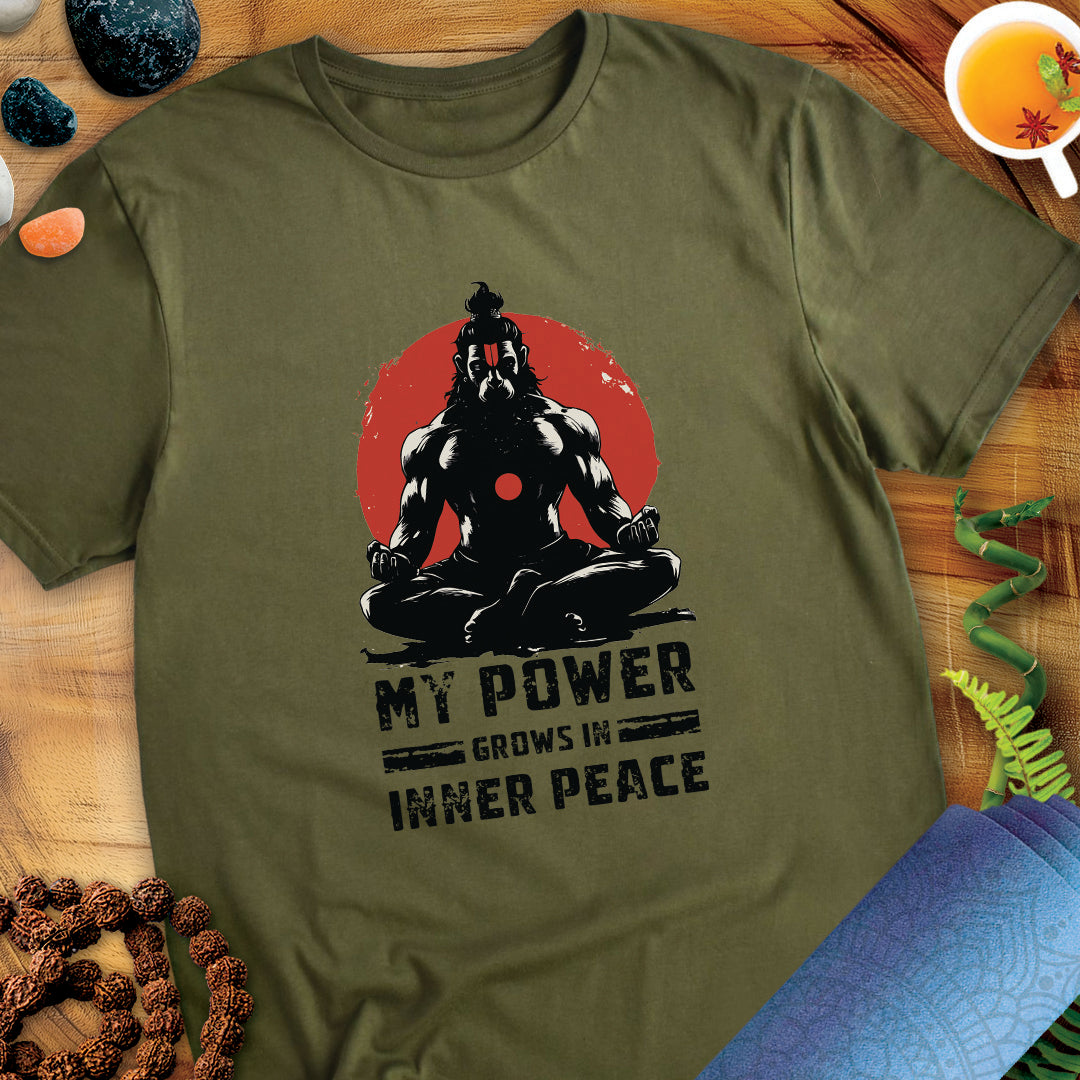 Hanuman Power Inner Peace Unisex T-Shirt