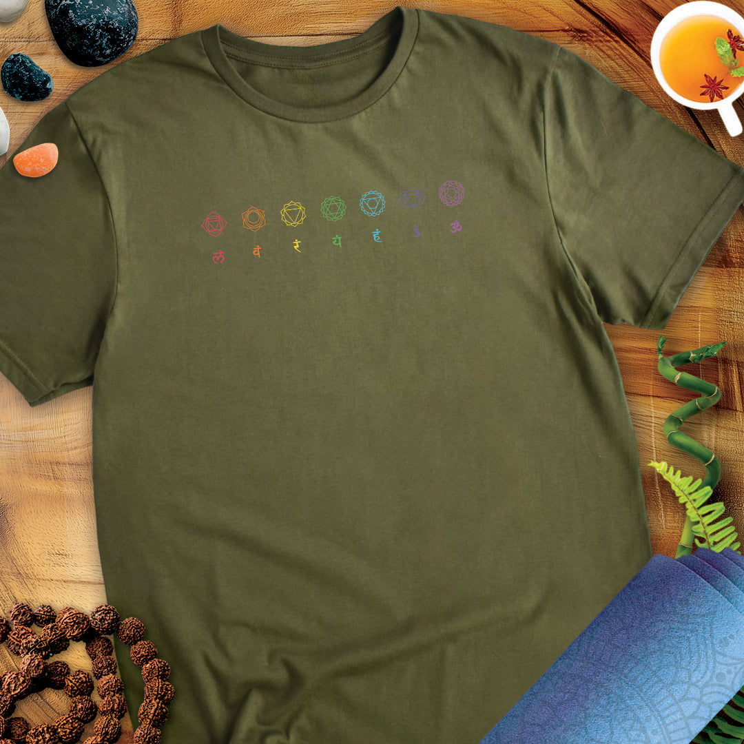 7 Chakras T-Shirt