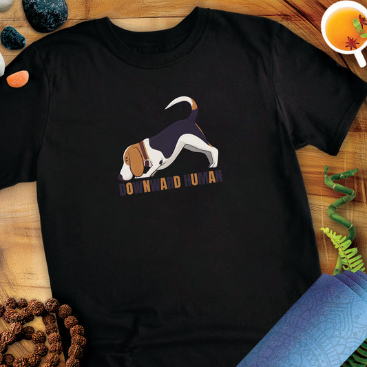 Downward Human Unisex  T-Shirt