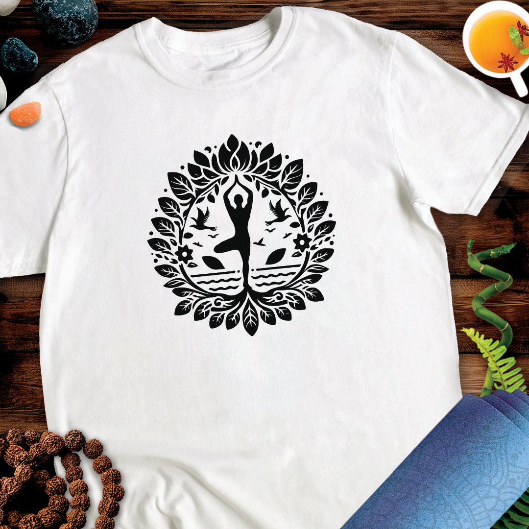 Tree Pose Unisex T-Shirt