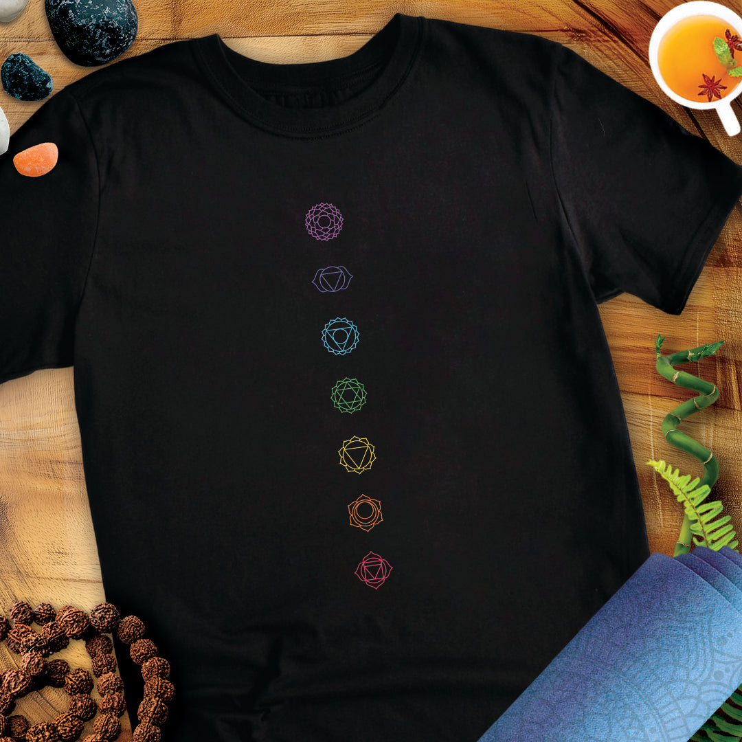 Chakras Aligned Unisex T-Shirt